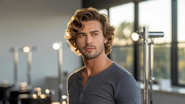22 Wavy Hair Men Ideas That Look Effortless