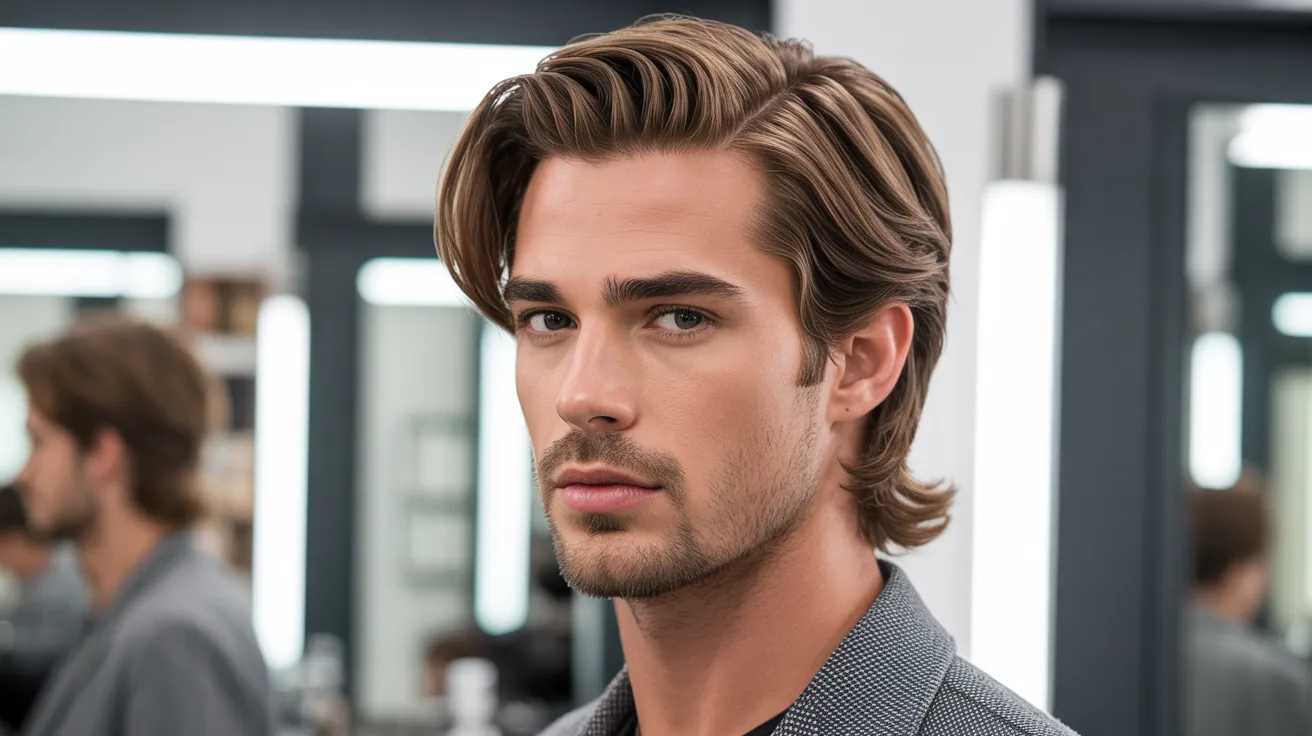 Classic Medium Length Mens Haircuts