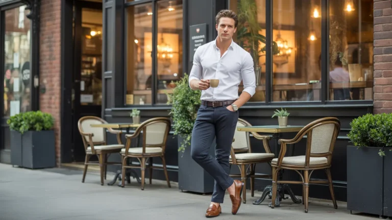 25 Coffee Date Outfits for Men That Look Confident