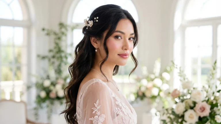 21 Engagement Hairstyles That Feel Soft Pretty and Special