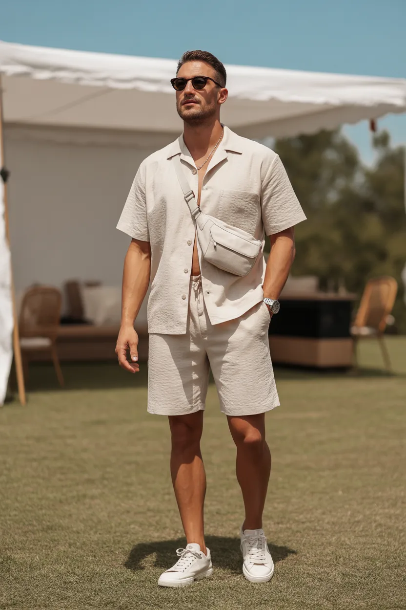 Matching Set With Sneakers