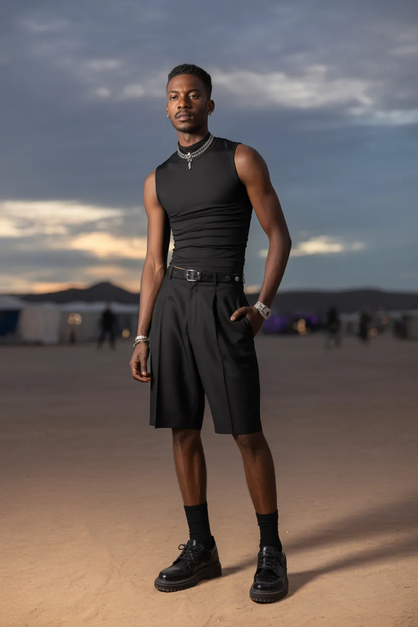 Monochrome Black Outfit