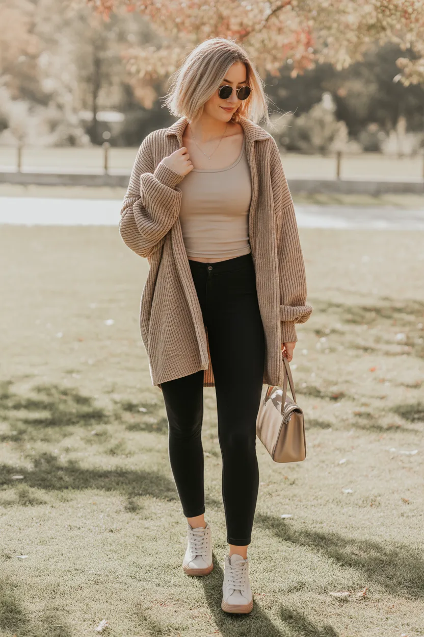 Shacket With Leggings