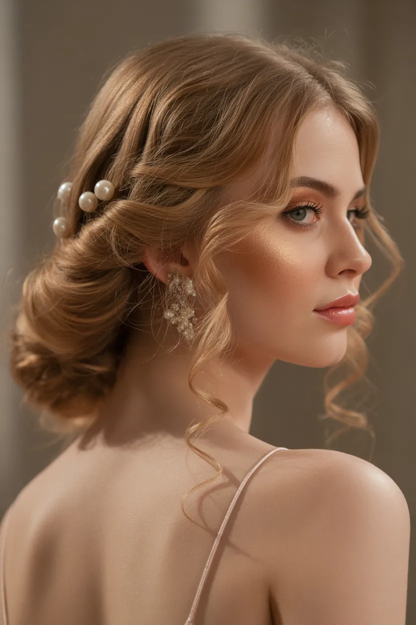 Twisted Half-Up Hairstyle