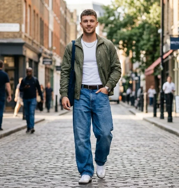 21 Baggy Jeans Outfits for Men That Look Cool
