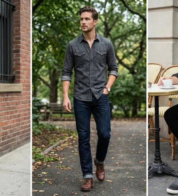 20 Jeans Outfits for Men That Look Simple and Stylish