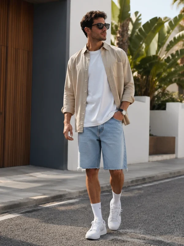 22 Mens Jorts Outfits That Look Cool and Effortless