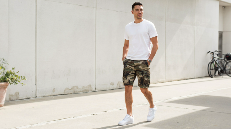 18 Stylish Camo Shorts Outfits Men Will Actually Wear
