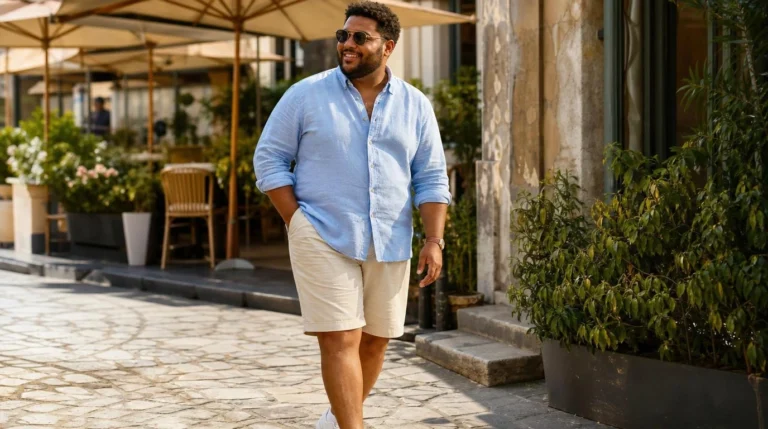 20 Plus Size Summer Outfits for Men That Flatter Best