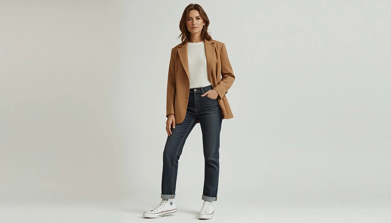25 Converse Outfits Women Over 40 That Stay Chic