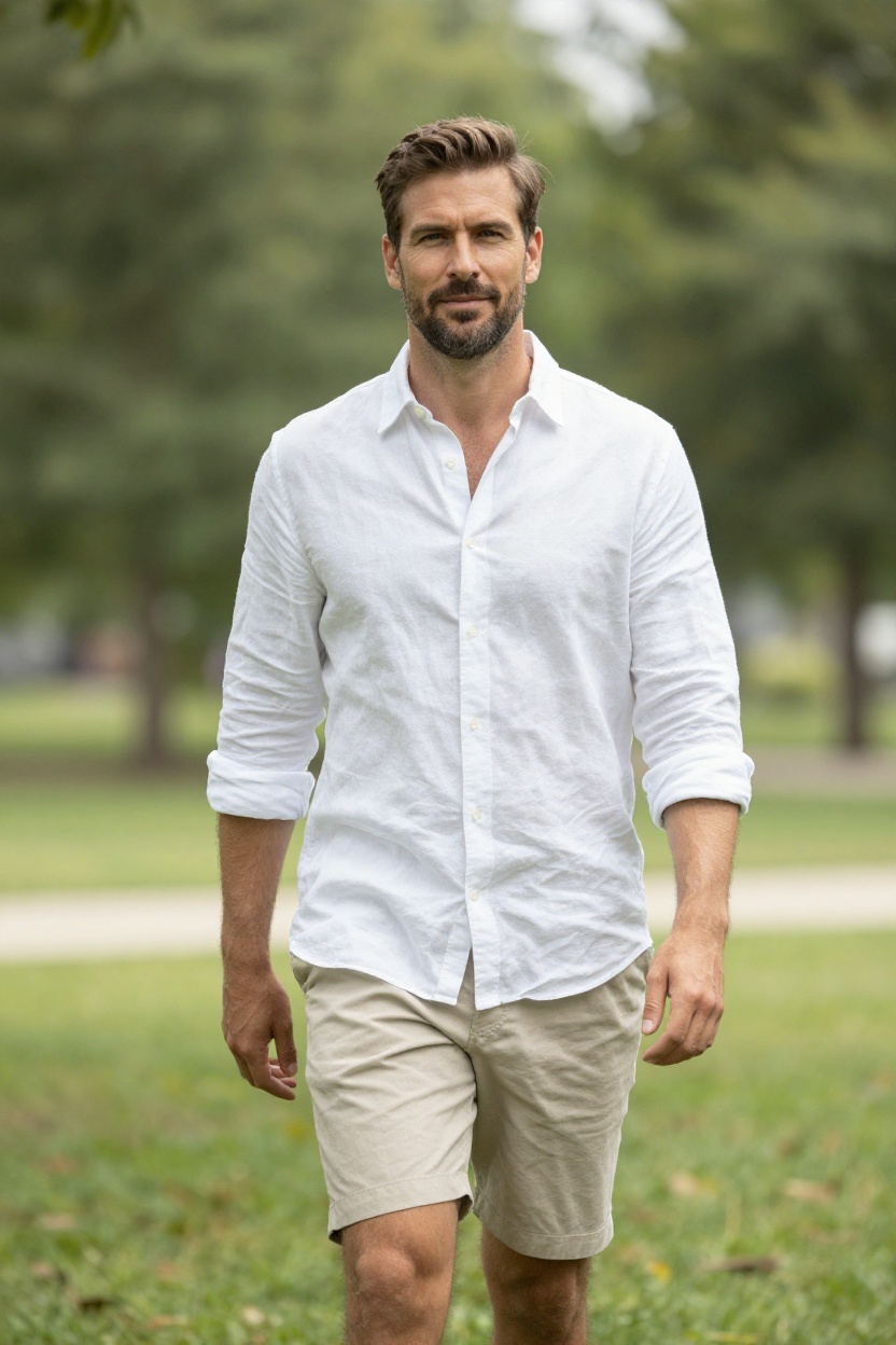 1. The Classic Linen Shirt