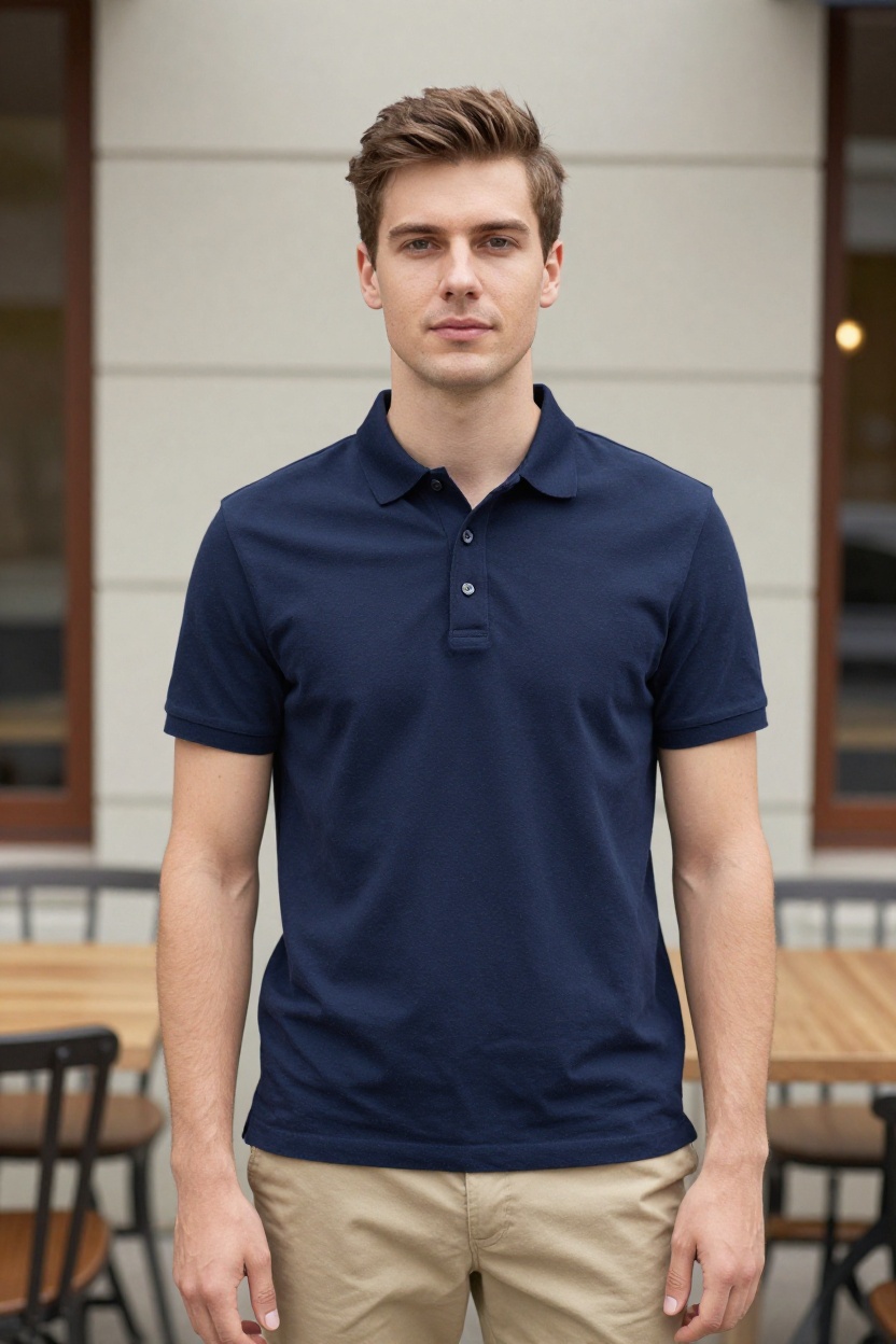 2. Premium Cotton Polo