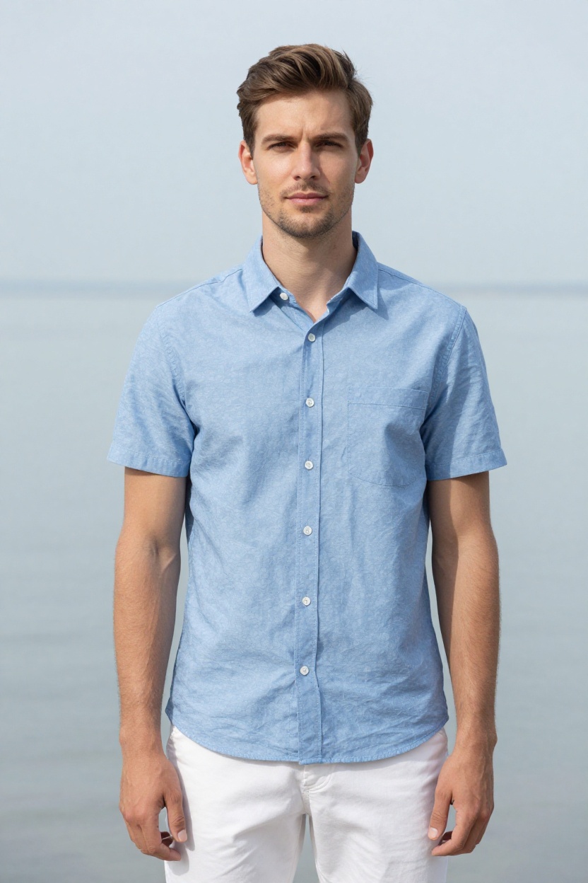 10. Chambray Button-Down