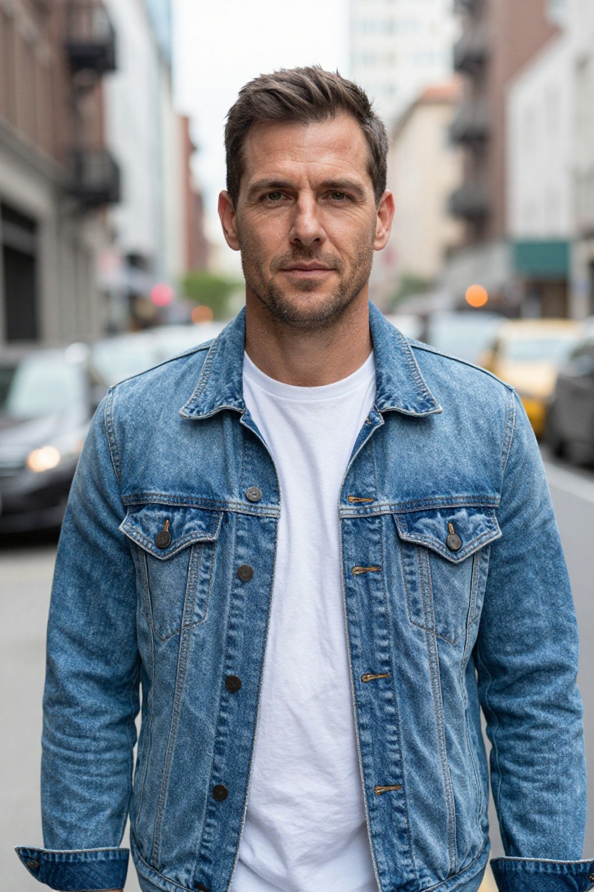 19. Lightweight Denim Jacket