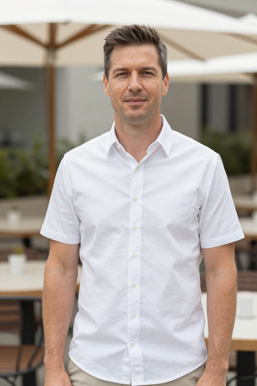 23. Short Sleeve Button-Down