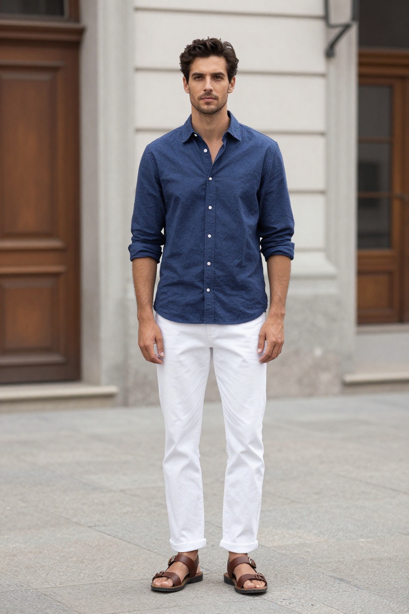 8. Breathable Seersucker Shirt
