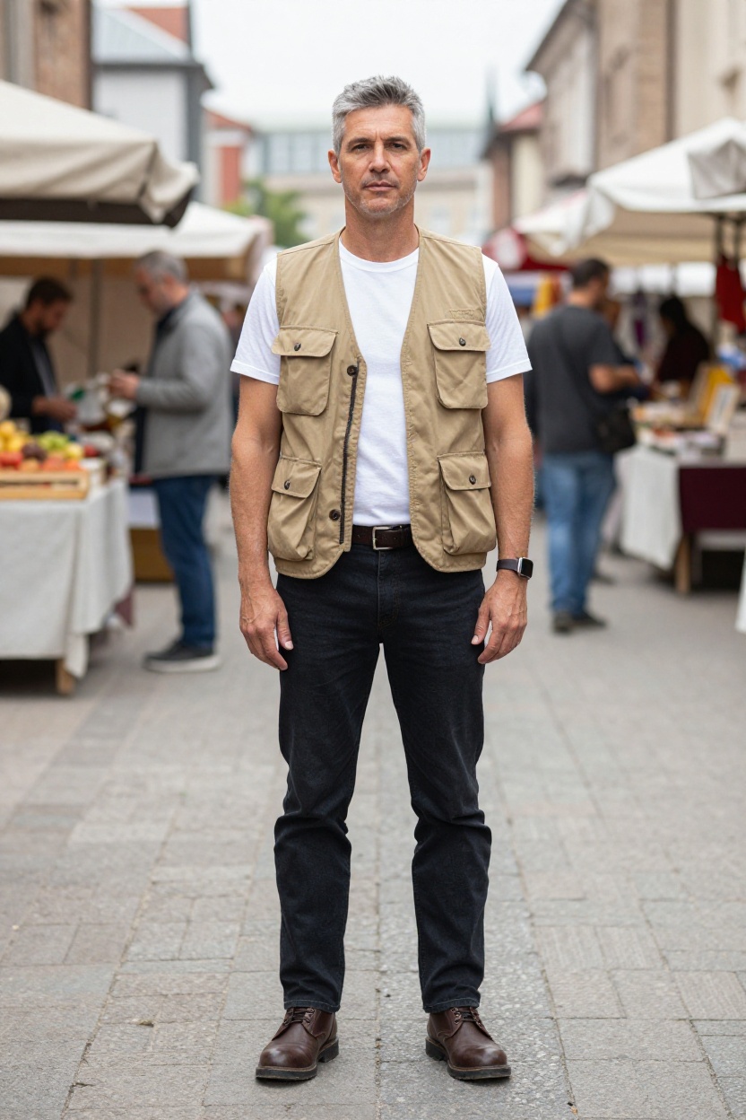 22. Utility Vest and Tee