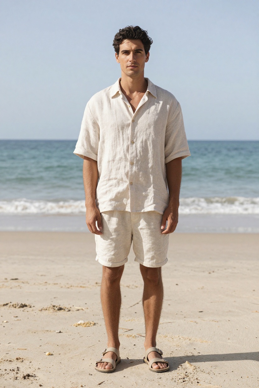 24. The Oversized Linen Shirt