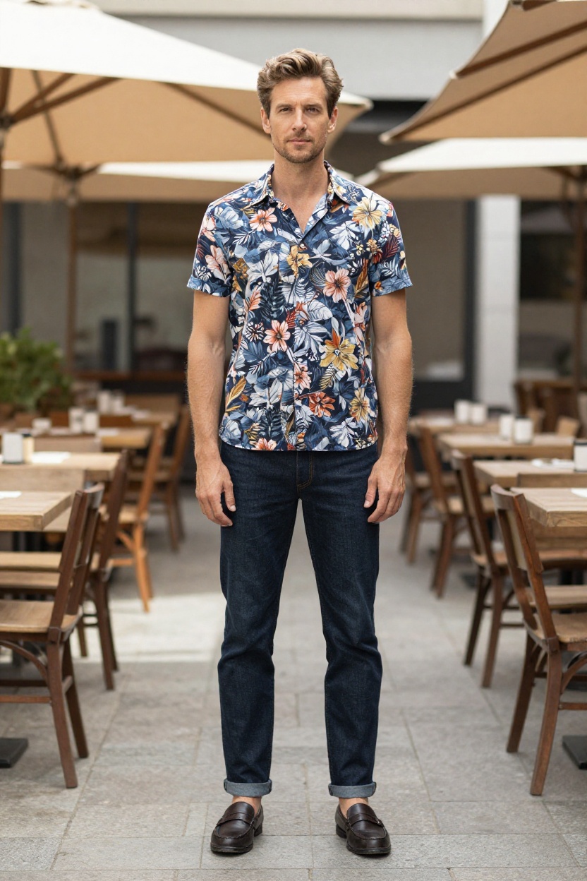 4. Patterned Short Sleeve Shirts