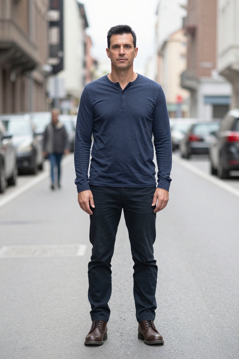 15. The Long-Sleeve Henley