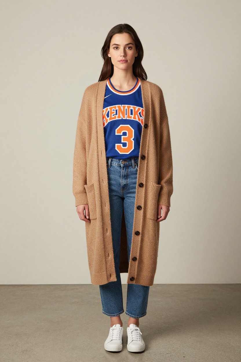 Long Cardigan as a Duster