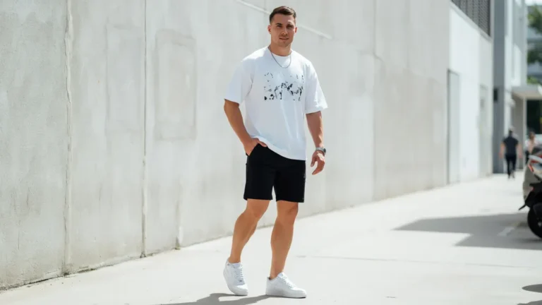 19 black shorts outfit men ideas to Try This Summer